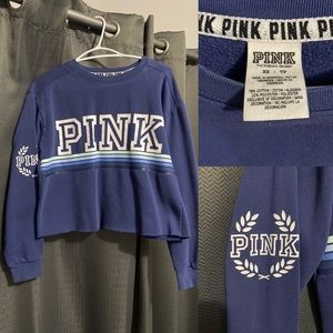 “PINK” Cropped Long Sleeve